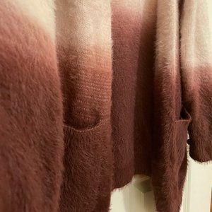 Listicle Ombre Super-Soft Open Cardigan